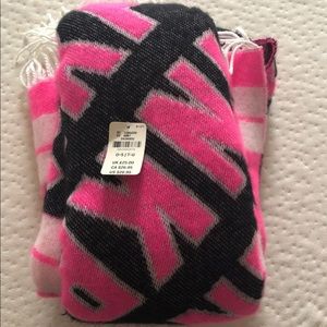 Victoria’s Secret Pink Pink/Black Scarf